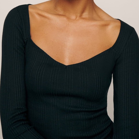 NWT Reformation Leighton Knit Top - Picture 5 of 7